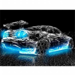 5D DIY teemanttikandid auto maastik teemantmaaling mosaiik pilt kivist kodukaunistusest 20X30CM