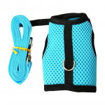 V&auml;ikeste lemmikloomade k&uuml;&uuml;liku rakmed ja jalutusrihma komplekt Kahe jalaga rindkere rihmaga v&auml;listingimustes kasutatavad veok&ouml;iega riided t&scaron;int&scaron;ilja hollandi merisea jaoks hingavast v&otilde;rgust M