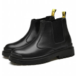 S&uuml;gisel ja talvel Meeste nahast kingad Mugavad jalan&otilde;ud Vaba aeg Meeste kingad Meeste saapad Soojad kingad 38 must