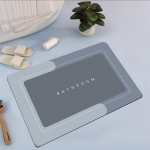 Imav vannimatt Kiiresti kuivav vannitoavaip libisemisvastane sissep&auml;&auml;su uksematt libisemisvastane vannikleebised Du&scaron;imatid Kodukaunistus 40*60cm