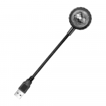 3W autoatmosf&auml;&auml;rivalgustid auto katuseprojektor valgus DJ valgus diskopidu &uuml;mbritsev dekoratiivlamp USB-port RGB autodekoratsiooni helivalgustid