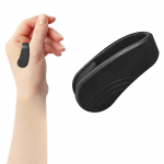 Massaaži akupressuuriklamber, kaasaskantav seade, mida saab kasutada migreeni leevendamiseks, valu leevendamiseks, Shiatsu t&ouml;&ouml;riist must