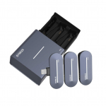 SYNCO P2L 1-trigger-2 2,4G juhtmeta mikrofonis&uuml;steem 2 * saatjaga + 1 * minivastuv&otilde;tja + 1 sinine