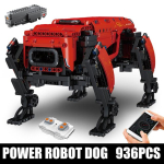 MOLD KING 15066 Tehnilised robotm&auml;nguasjad RC mootoriga Boston Dynamics suur koer mudel AlphaDog ehitusklotsid klotsid lastele kingitused