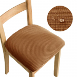 Spandex Jacquard s&ouml;&ouml;gitoa tooli istmekatted Veekindlad eemaldatavad pestavad elastsed padjad, polsterdatud s&ouml;&ouml;gitooli kate