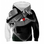 Narutose poiste s&uuml;gis/talvised pikkade varrukatega kapuutsid Mood Kakashi Laste Pusad poisid Narutos Topid Pullover Riided 160