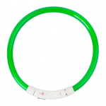 Taaslaetav LED &ouml;&ouml;sel vilkuv helendav USB-laadimine lemmiklooma koera kutsika kaelarihm 35cm