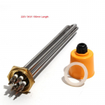 LJXH elektriline k&uuml;tteelement DN32 1 1/4 1,25 k&uuml;ttekehad 220/380V BSP keerme p&auml;ikeseveepaagi jaoks 3/4,5/6/9/12KW
