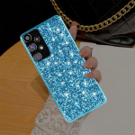 Luksuslik Bling Glitter telefoni&uuml;mbris Samsung Galaxy S23 S22 S21 FE Ultra Plus A14 A23 A33 A53 A73 A22 A32 A53 A72 A12 A51 M23 M32 4G 5G pehme TPU kate Samsung Galaxy A33 5G sinine
