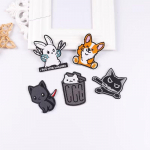 5 tk/pakis sulanduv tikandid plaaster Triikraud peal plaastrid riietele Termoadhesiivsed plaastrid jopedele Teksad seljakott triigitav &otilde;mblusplaaster