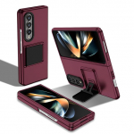 Galaxy Z Fold 3 &uuml;mbris koos sisseehitatud tugijalgaga, kaamerakaitse kriimustusvastase &uuml;mbrisega must sinine roheline punane kokkuklapitav 4 5g for Galaxy Z Fold 4 bordoo