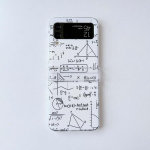 Maths Lucky PC Hard Ins 2023 k&auml;ev&otilde;ru telefoni&uuml;mbris Samsung Galaxy Z Flip4 Flip3 Flip 3 4 5g Protector tagakaas 3 &uuml;hes mahus For Samsung Z Flip 3