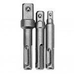 T&ouml;&ouml;riista draiveri adapter 1/2&rdquo; 3/8&rdquo; 1/4&rdquo; 3 tk/komplekt Lihtne paigaldada k&otilde;rge oklusiooniga