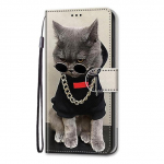 Telefoni&uuml;mbris Xiaomi Mi 10 10t Lite 11t 12 Pro A2 A3 raamatu v&auml;rvitud &uuml;mbriste jaoks Rahakoti &uuml;mberp&ouml;&ouml;ratav kaardipesa kate, nahk For Mi 10T