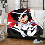 Manga Bungo Hulkuvad koerad Dazai Osamu Viska tekilinad vooditekile diivanile Dekoratiivsed v&otilde;rega voodikatted Diivanikatted 75x90cm