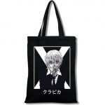 Hunter x Hunter - korduvkasutatav ostukott, taaskasutuskott, poekott, kootud ketikott 24*26cm