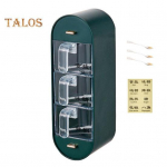 V&uuml;rtskarbiga integreeritud tolmukindel PP materjal Praktiline l&ouml;&ouml;givaba v&uuml;rtsikonteiner koduvarustus