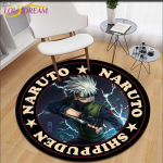 Multifilm Naruto &uuml;mmargune vaip elutoale vaibale T&uuml;drukutele Kosmeetikaala Vaibale uksematt Magamistoa vaibamatt lastele T&uuml;drukutele 60cm