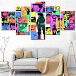 My Hero Academia l&otilde;uendikomplekt Seinakunst Dekoor Anime Figuuriplakatid Elutoakaunistus L&otilde;uendimaalid magamistoa seinakaunistuseks 20X35 20X45 20X55cm