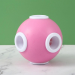 1 tk pesu pesumasin riided juuksepuhastusvahend korduvkasutatav pesu elastne pall, tugev kiudu imav puhastusvahend roosa