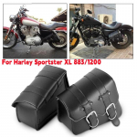 1 paariline mootorratta k&uuml;ljekott PU nahast mootorratta k&uuml;ljesadulakoti t&ouml;&ouml;riistakott Harley Davidson Sportsteri jaoks