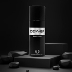 DENVER Black Code Deodorant - 150ML | Kauakestev Deodorant Kehasprei meestele