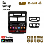 2din Android 9  autoraadio multimidia videopleier KIA Sportage 2007-2011 navigatsiooni-GPS-i helipeakomplektile WIFI 1+16GB