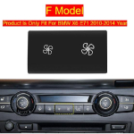 Auto stiil BMW 1 3 seeria X1 X3 X5 X6 E87 E84 E90 e70 E71 tuule&otilde;hu tugevus konditsioneeri Ventilaatori nupu l&uuml;liti kate F Model X6 E71 red