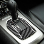 S&uuml;sinikkiust Auto Salongi K&auml;igukangi Paneeli Kleebis Decal Chevrolet Camaro 2012 2013 2014 2015 jaoks must