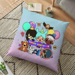 Toca Life World padjap&uuml;&uuml;r Toca Boca padjap&uuml;&uuml;r kodutoolile Lastetoa pehme dekoratiivne padjap&uuml;&uuml;r 45*45cm 11