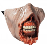 Horror Zombie Mask Cosplay Creppy Biochemical Zombie Half Face Thriller Rotten Face Monster Lateksmaskid Halloweeni kost&uuml;&uuml;mide rekvisiidid