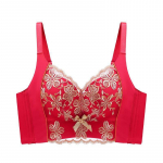 Aluspesu kogutud ilma terasr&otilde;ngata, reguleeritav suur punane rinnahoidja 32/70AB