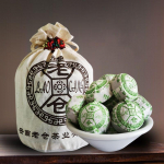 2015 Laocang Mini Shen Puer Tuo Cha originaalmaitse Sheng Puerh Tuocha 100g / 3.53oz