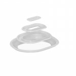 Kassi tualett-treening korduvkasutatav kassidele m&otilde;eldud treeningtualett plastikust treeningkomplekt kassiliivakasti matt WC lemmiklooma tarvikud Internal Accessory White