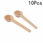 10 TK Mini Puidust lusikad K&ouml;&ouml;k V&uuml;rtslusikas V&auml;ikesed L&uuml;hikesed Maitseainelusikad partii 10Pcs