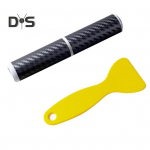 S&uuml;sinikkiust auto l&auml;vepakuriba Universaalne dekoratiivne tervituspedaal kriimustusvastane riba mustusekindel astumisvastane kaitsekile kleebised must