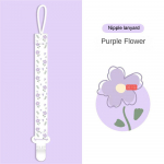 Cartoon Print Beebi lutt klambriga lutt kaotsiminekuvastane kett mannekeeni klamber nibuhoidja Kukkumisvastane pandlaga rihm lutt beebi toitmine