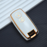 2 nupuga TPU auto kaugjuhtimispuldi v&otilde;tmehoidja korpuse &uuml;mbris Suzuki Swift Grand Vitara SX4 Scorss XL-7 nahahoidiku kaitsega Key Case valge