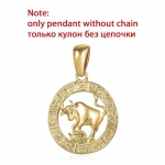 Trendsmax 12 T&auml;htkuju T&auml;htkuju Ripatsid Kaelakeed Naistele Meestele 585 Rose Gold Meeste ehted Mood S&uuml;nnip&auml;evakingitused GPM16