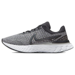 Nike React Infinity Run Flyknit 3 Must Hall Udu Meeste Tossud Valge Tume Suitsuhall DH5392-006 39