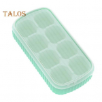 Mini silikoonist j&auml;&auml;kuubikualus kaanega, mis sobib ideaalselt kokteilide ja viski jaoks, BPA-vaba ja lihtsalt vabastatav ruumis&auml;&auml;stlik disain kollane