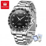 Uued parimad meeste k&auml;ekellad Green Water Ghost Quartz Span helendav meeste k&auml;ekell must