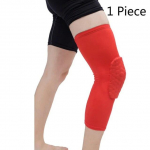 1 tk korvpalli p&otilde;lvekaitsmed varrukas k&auml;rgstruktuuriga elastne p&otilde;lvekaitsme kaitsevarustus WGIL1965a S punane