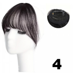 MERISIHAIR s&uuml;nteetilised juuksed &uuml;hes t&uuml;kis sirge klambriga juuksepikendused, lamedad, &otilde;hulise &auml;&auml;rega tukk parukaga naistele igap&auml;evaseks kasutamiseks 24cm