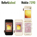 Renoveeritud Nokia Originaal Nokia Avatud 7390 Mobiiltelefon 1 SIM-kaardiga No charger roosa