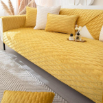 Moodne sametine pl&uuml;&uuml;sist diivani kate 1/2/3 istmega, libisemiskindel paks nurgadiivani kate Lamamistooli katted m&ouml;&ouml;blikaitse pehme 70x70cm 1pc