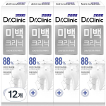 2080 Doctor Clinic Whitening Clinic Toothpaste, 120g, 12 units