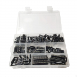 122Pcs DIP IC Sockets Solder Type Adaptor 2.54mm Pitch Integrated Circuit Chip assortment set (6/8 /