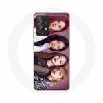 Coque pour Samsung Galaxy A52 Blackpink Groupe K-pop Jennie Jisoo Ros&eacute; Et Lisa Affiche