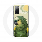 &Uuml;mbris Samsung Galaxy S20 FE Amazon Parrots Green jaoks